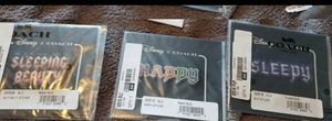 3 piece package of Coach x Disney stickers